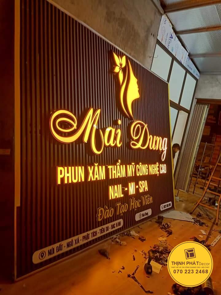 làm bảng hiệu quảng cáo đẹp giá rẻ 21