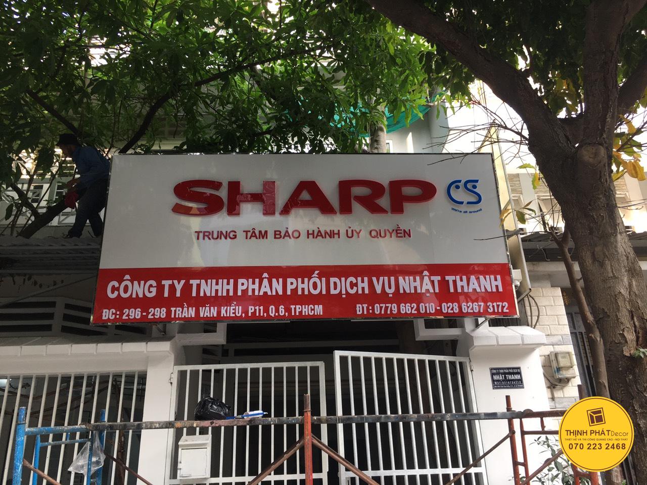 làm bảng hiệu quảng cáo đẹp giá rẻ 5