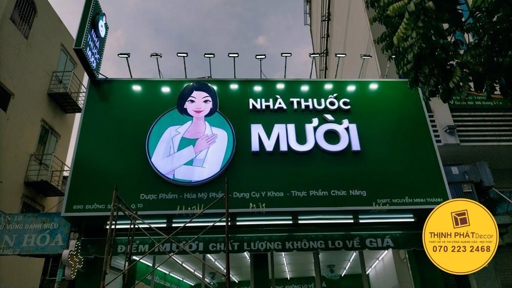 Làm bảng hiệu quận Bình Tân 3