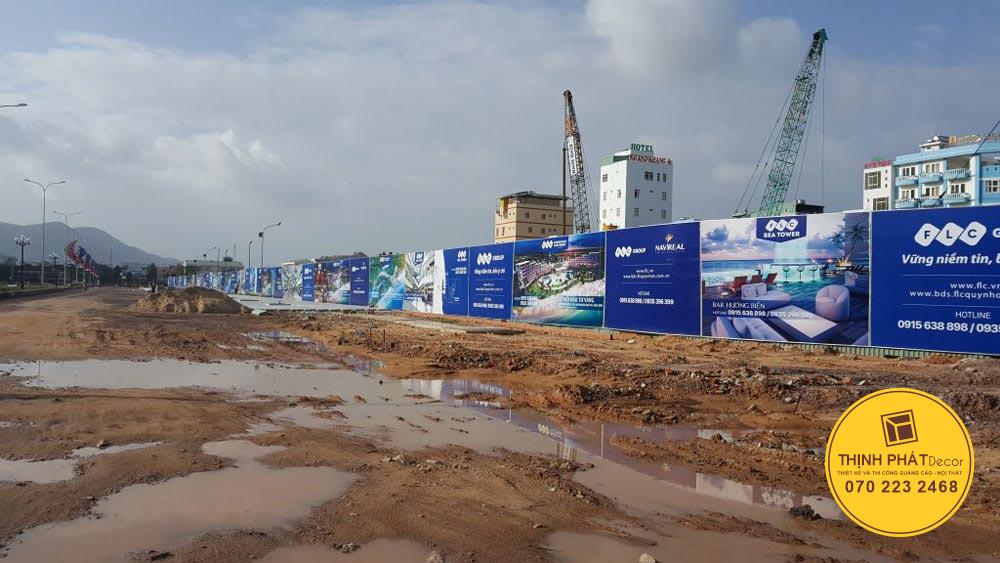 thi công hoarding hàng rào xây dựng 5