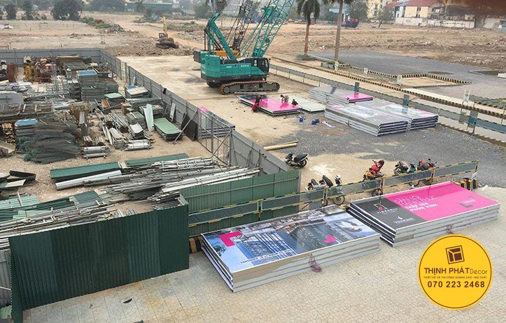 thi công hoarding hàng rào xây dựng 62