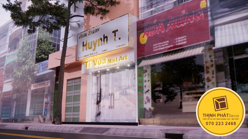Mẫu bảng hiệu salon tóc đẹp tại TpHCM