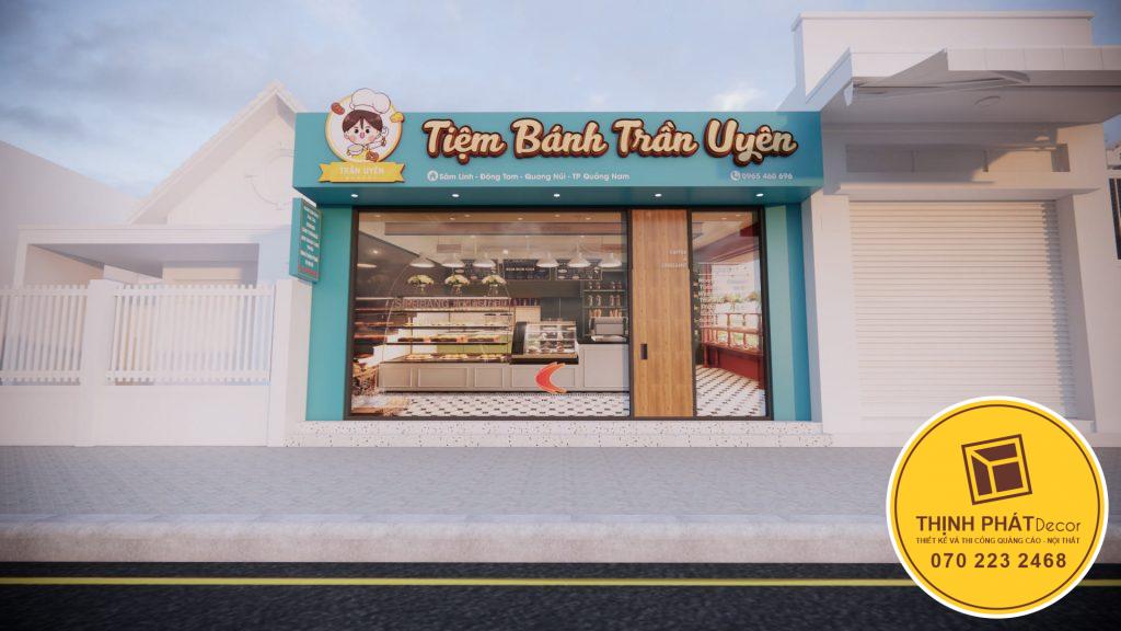 Mẫu bảng hiệu tiệm bánh mì