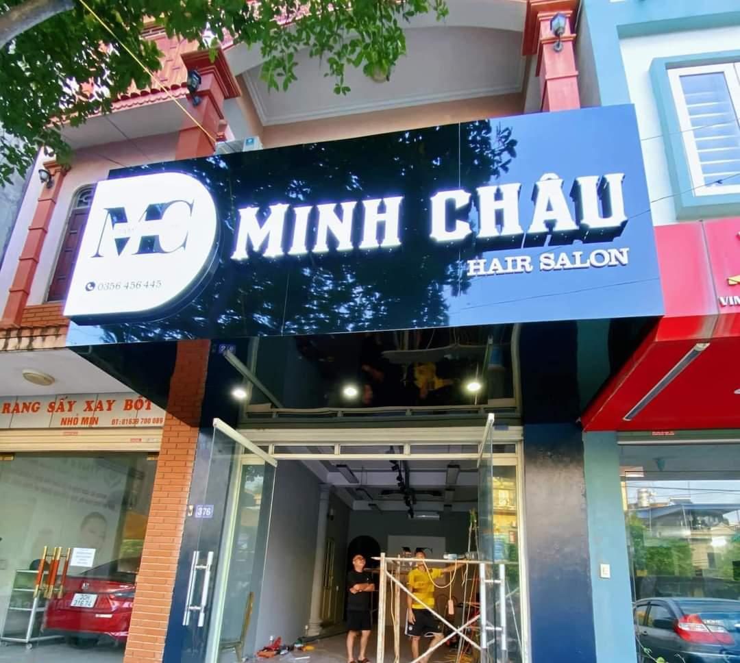 Làm bảng hiệu mica chữ nổi