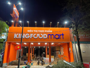 Thi công chuỗi cửa hàng Kingfood Mart