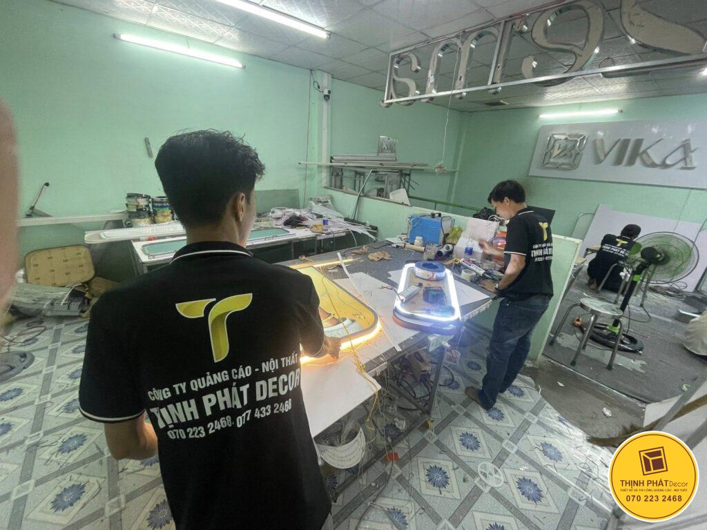 Xưởng gia công chữ nổi inox Thịnh Phát Decor