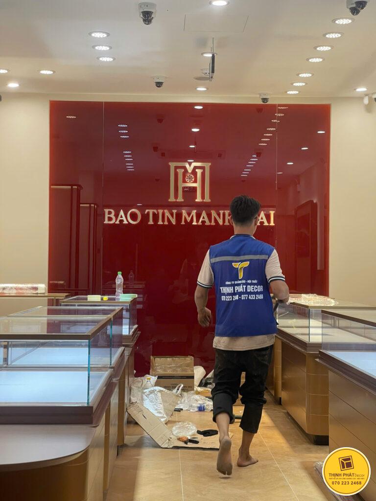 Thi công bảng hiệu Bảo Tín Mạnh Hải Quang Trung TP.HCM.